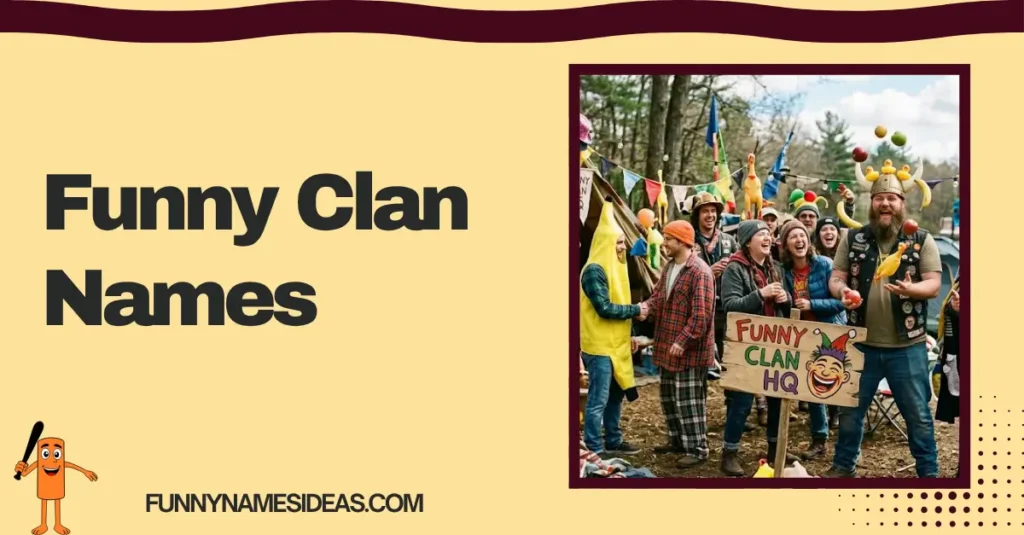 Funny Clan Names