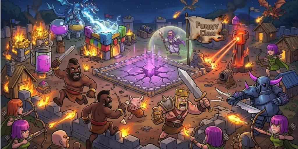 Funny Clan Names 4 Letters