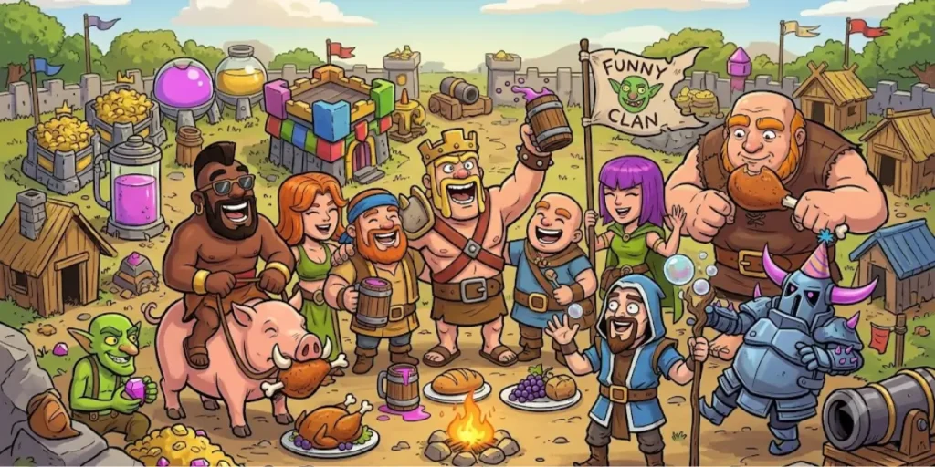 Funny Clan Names For COC