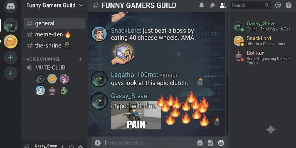 Funny Discord Names for Gamers