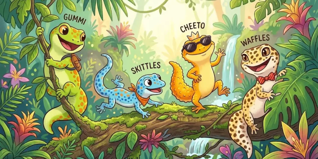 Funny Gecko Names For Kids