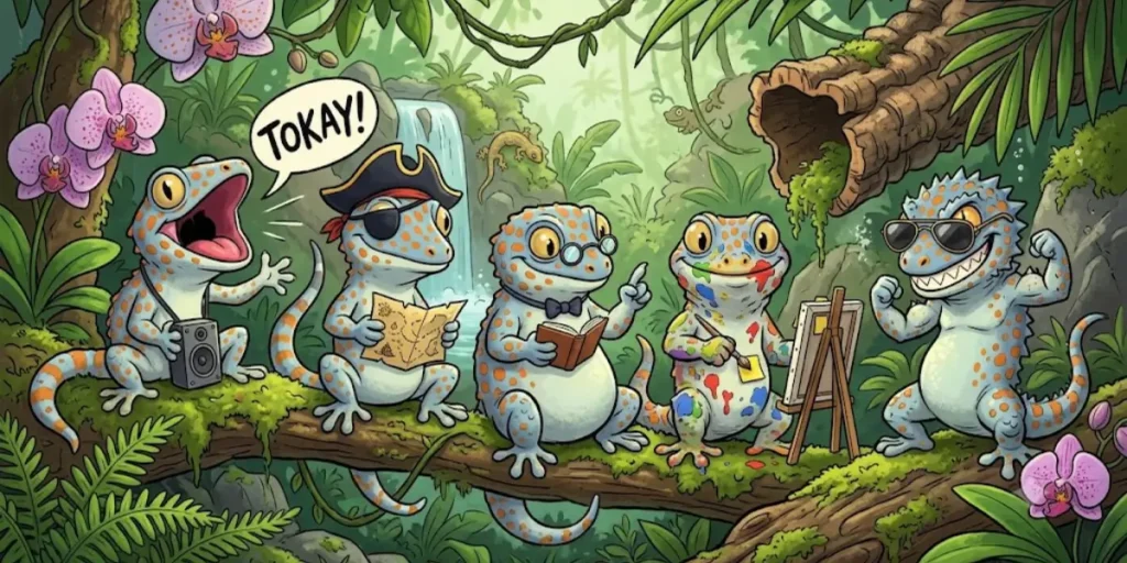 Funny Gecko Names For Tokay Gecko