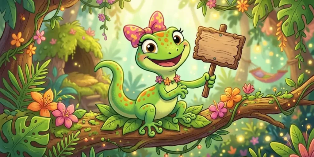 Funny Gecko Names Girl 