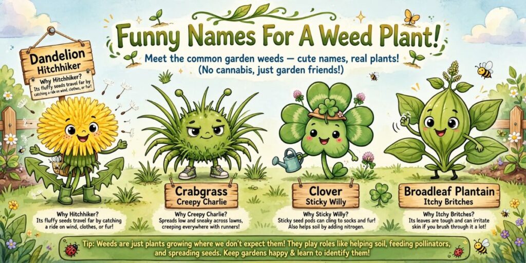 Funny Names For A Weed Plant