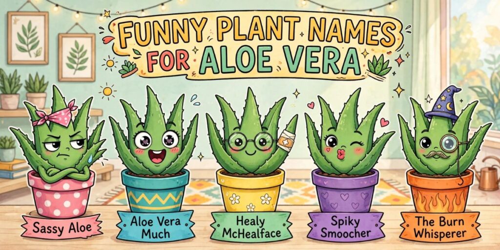Funny Plant Names For Aloe Vera