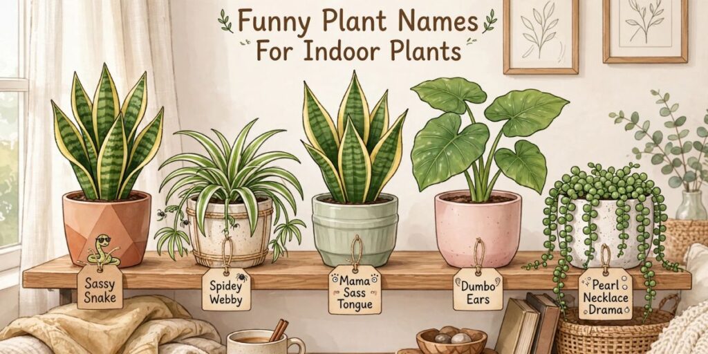 Funny Plant Names For Indoor Plants