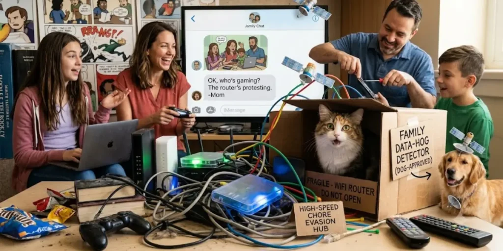 Funny Wireless Internet Names For Families