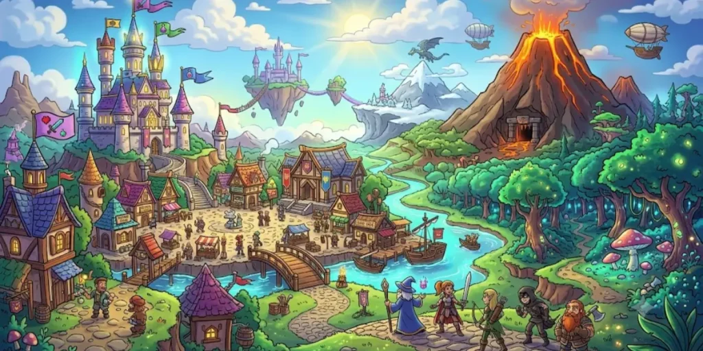Gaming Fantasy Country Name Ideas 