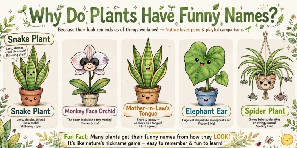 Why Do Plants Have Funny Names