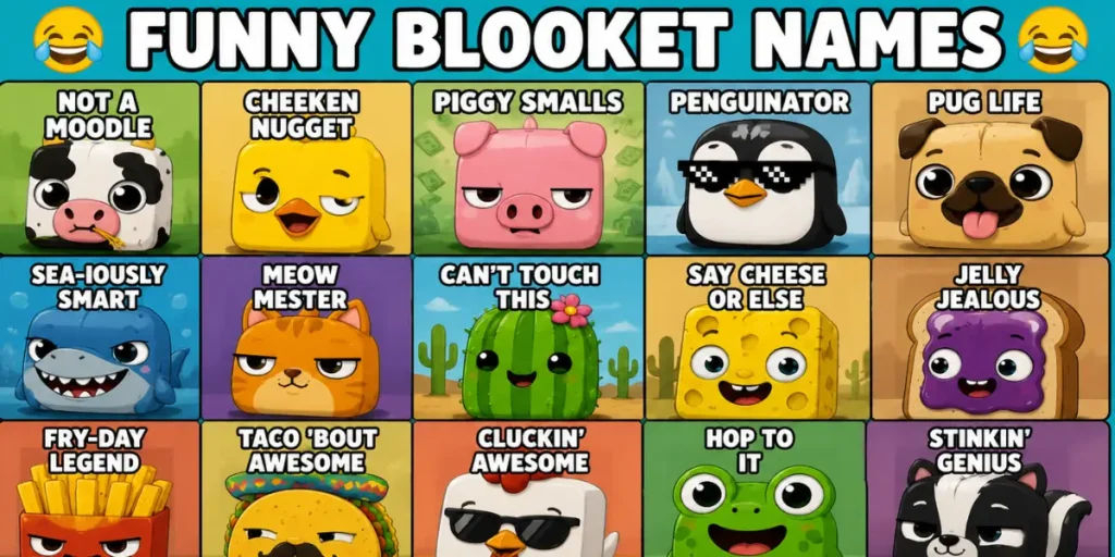 Funny Blooket Names Meme