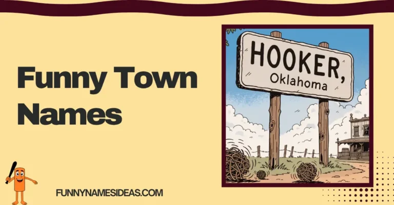 Funny Town Names
