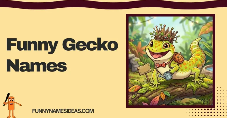 Funny Gecko Names