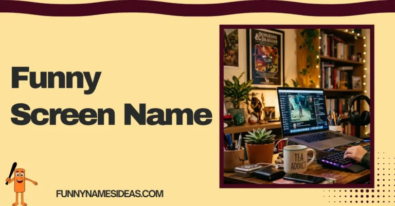 Funny Screen Name