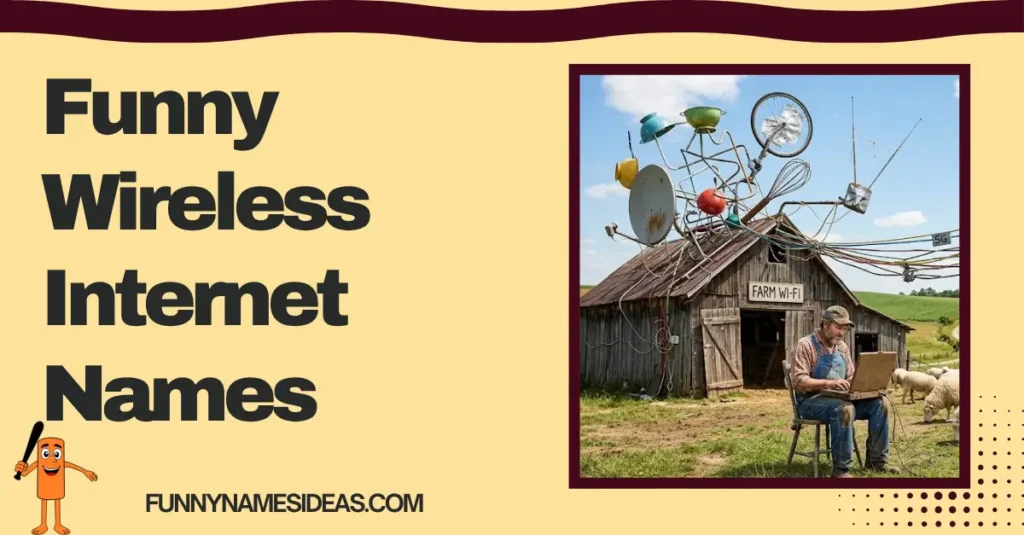 Funny Wireless Internet Names
