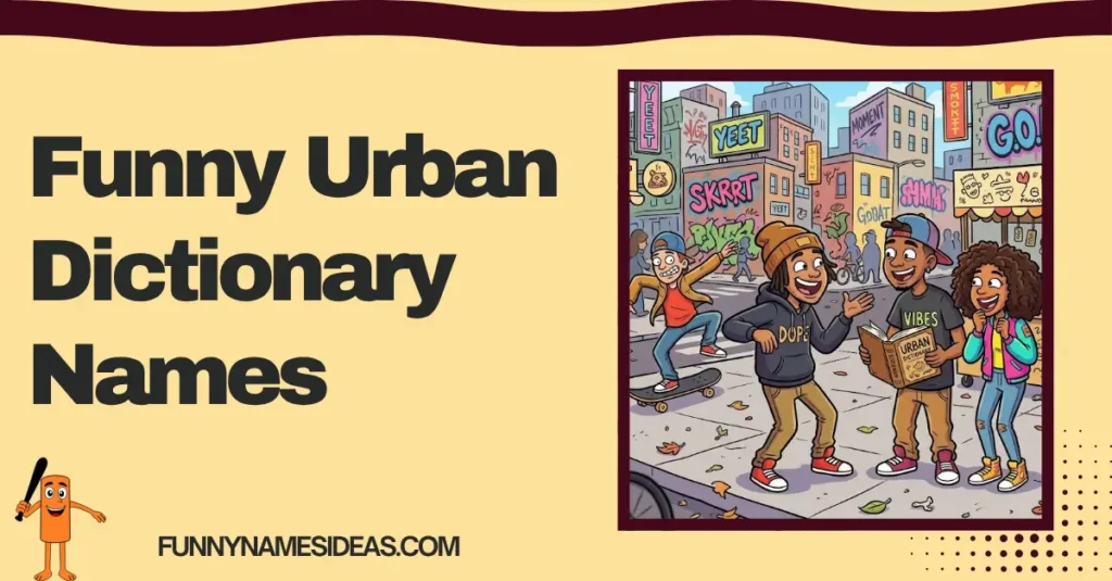 Funny Urban Dictionary Names