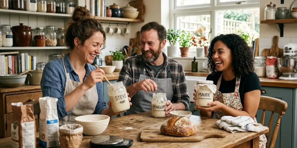 People Name Their Sourdough Starters