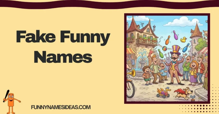 Fake Funny Names