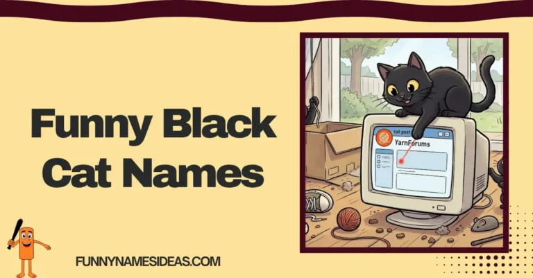 Funny Black Cat Names