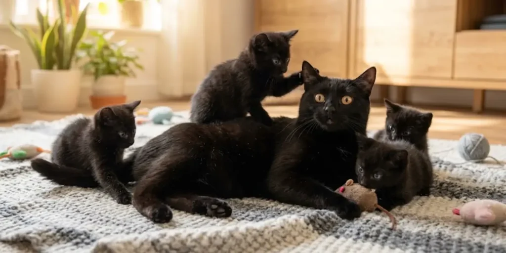 Funny Black Cat Names for Kittens
