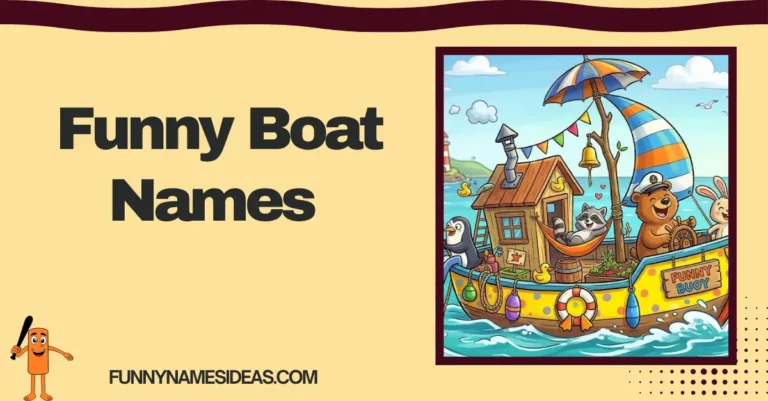 Funny Boat Names