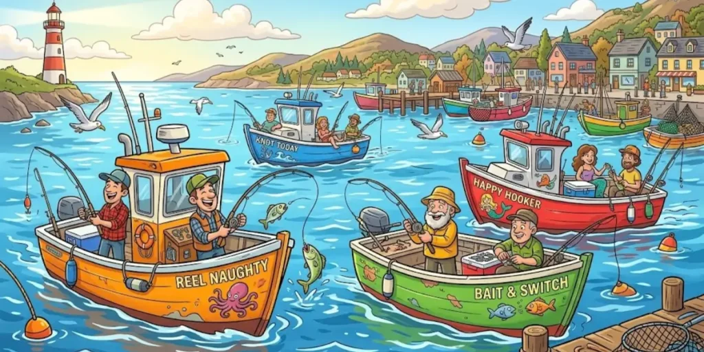 Funny Boat Names for Fishing