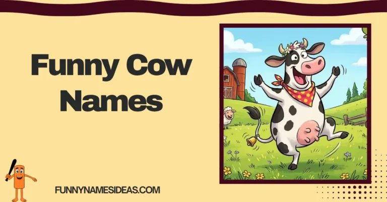 Funny Cow Names