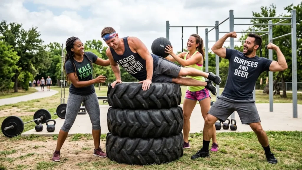 Funny CrossFit Team
