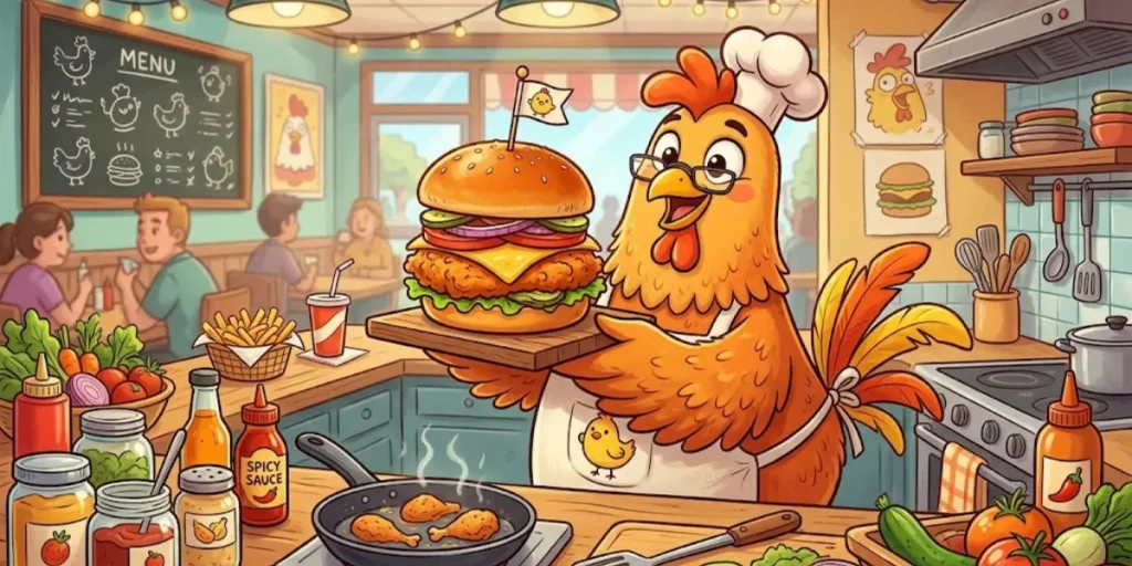 Funny Names for a Chicken Burger