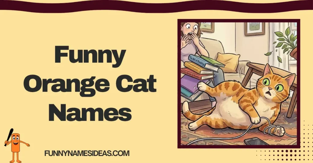 Funny Orange Cat Names